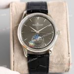 Grade 1A Jaeger-LeCoultre Master Ultra Thin Moonphase Watch Rhodium Dial
